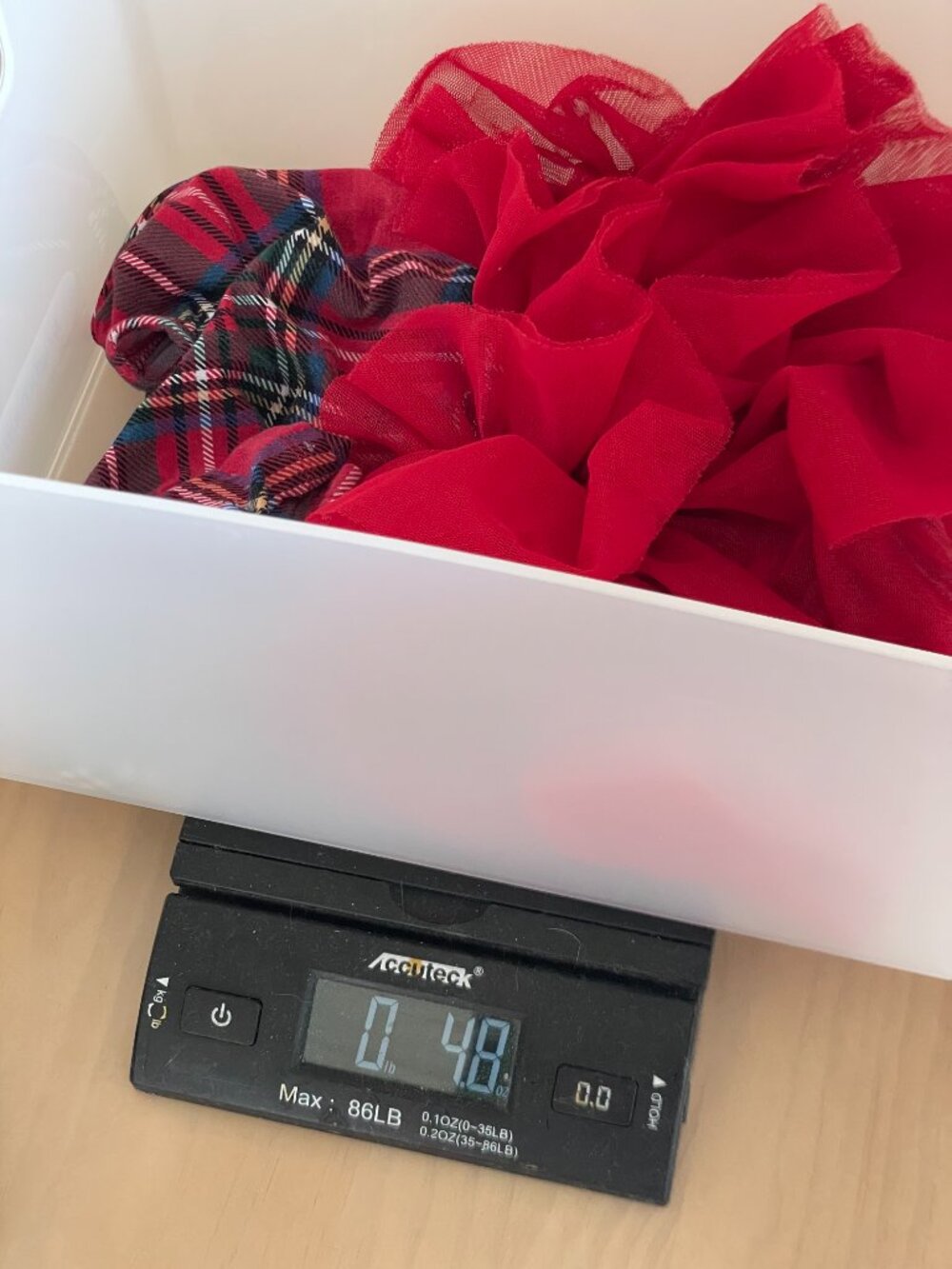 Entire Closet $5! Posh Peanut Bamboo Christmas Holiday Tartan Plaid Ruffle Tutu - Picture 8 of 8